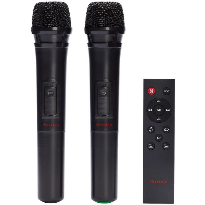 Aiwa KBTUS-900 Altavoz Trolley Karaoke 100W RMS Negro Aiwa KBTUS-900 Altavoz Trolley Karaoke 100W RMS Negro